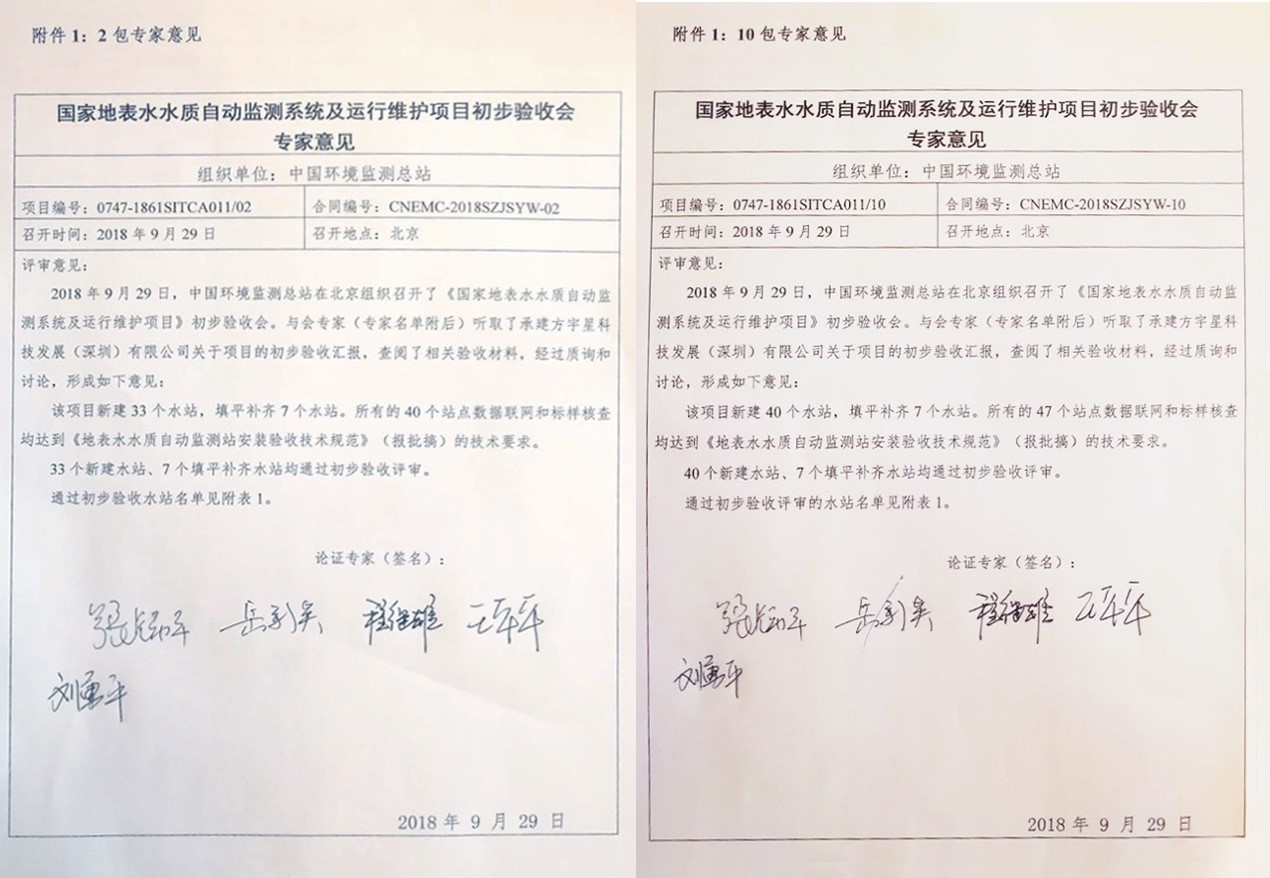 “高標(biāo)準(zhǔn)、嚴(yán)要求”—好博環(huán)境全資子公司宇星科技順利通過國(guó)家水站項(xiàng)目初驗(yàn)