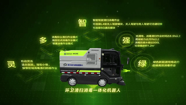 智能環(huán)衛(wèi)機器人軍團再添猛將！清掃消毒一體化機器人利劍出鞘